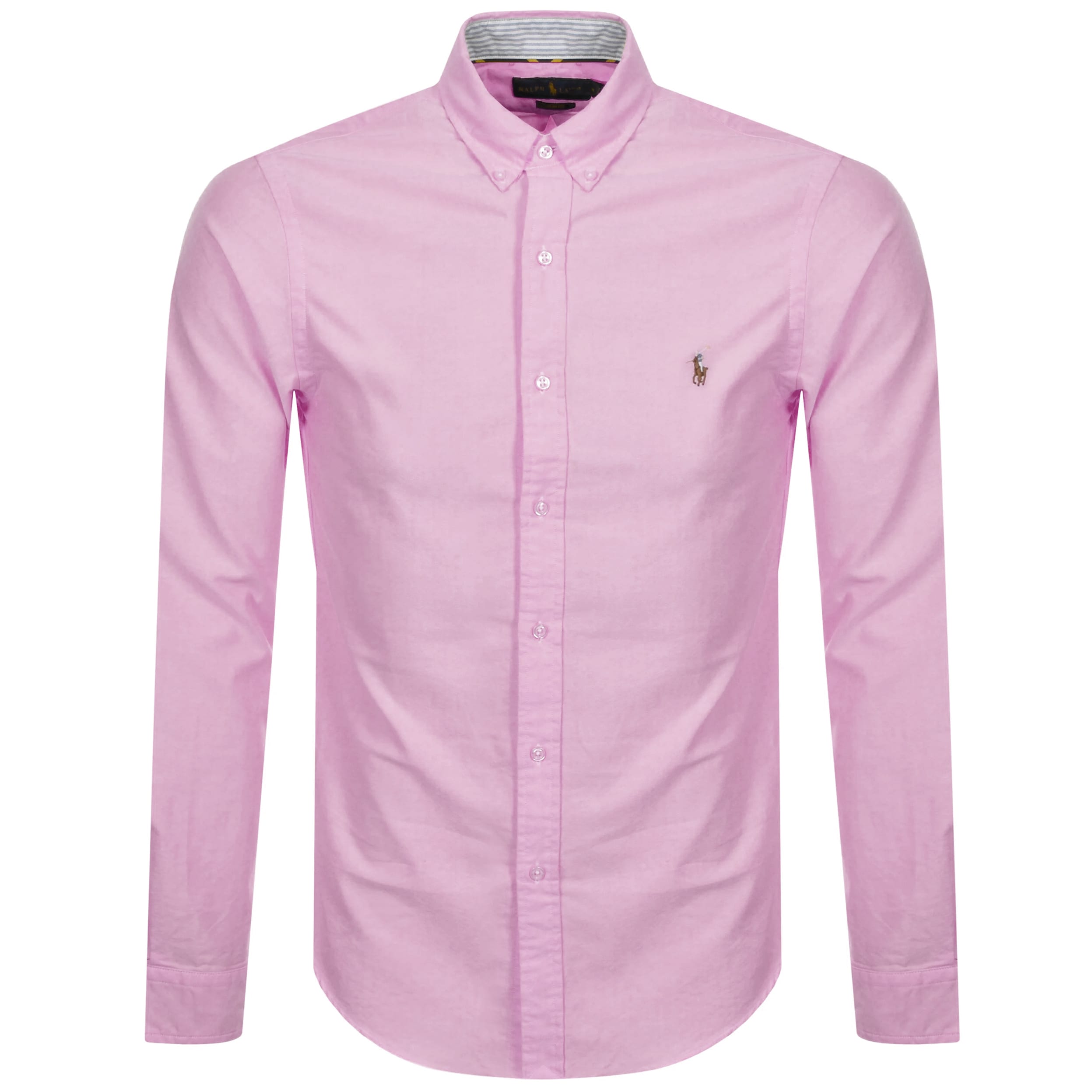Alternative Image for ProductRalph Lauren Long Sleeved Stripe Shirt Pink1